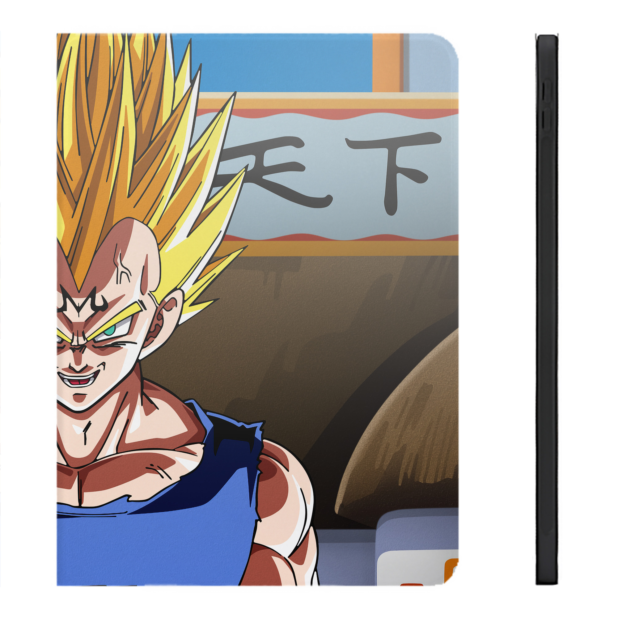 （画像用） ドラゴンボール DRAGON BALL IPadケース ペンホルダー付き ブックスタイルデザイン